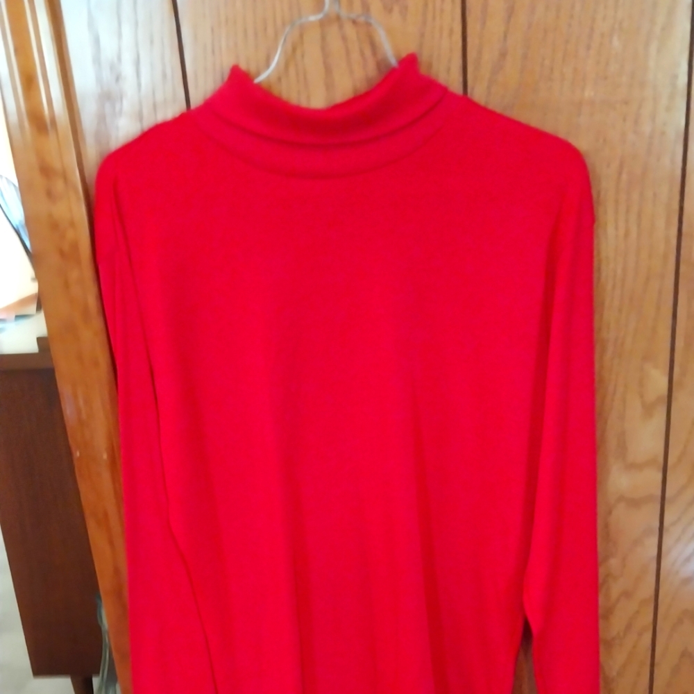 Turtle neck top.